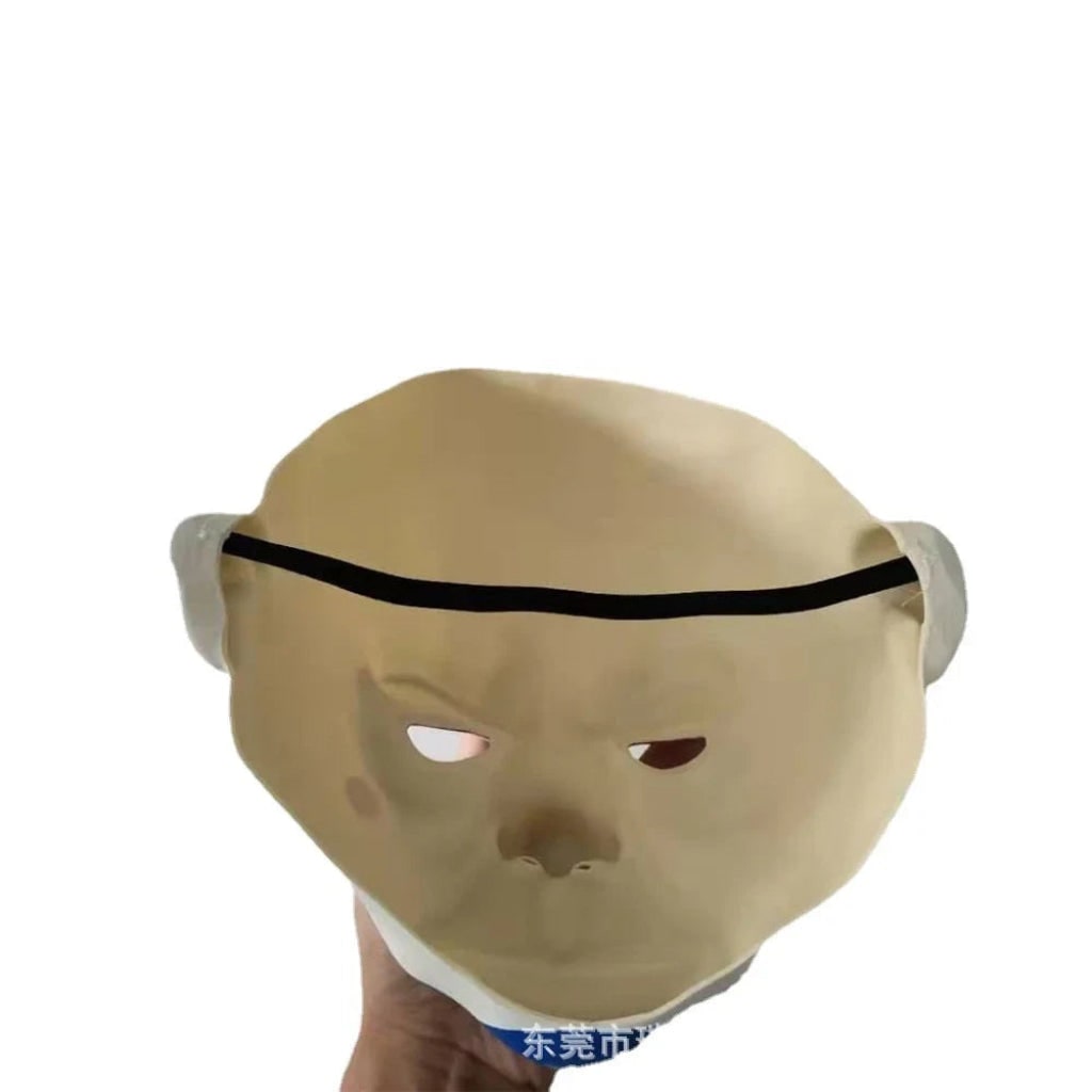 Skrämmande clownmask för hela ansiktet till halloweenkostymer