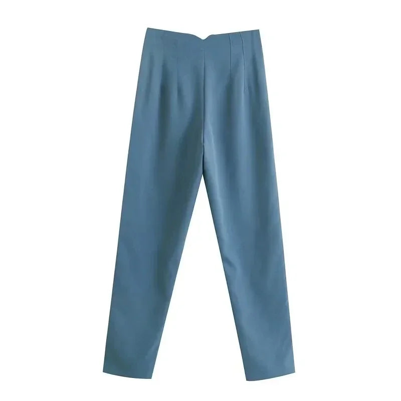 Hattie | Women's Classic Smart Trousers-Metro Lane Plaza