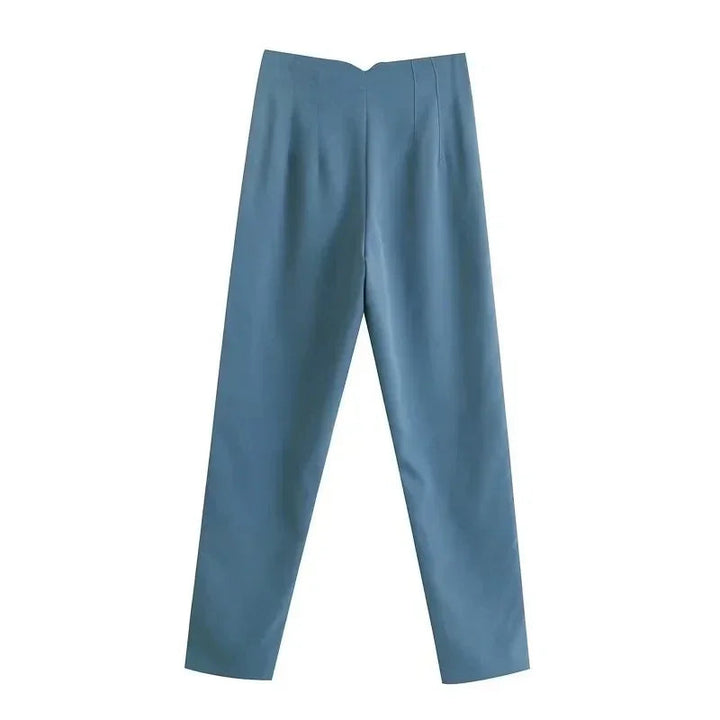Hattie | Women's Classic Smart Trousers-Metro Lane Plaza