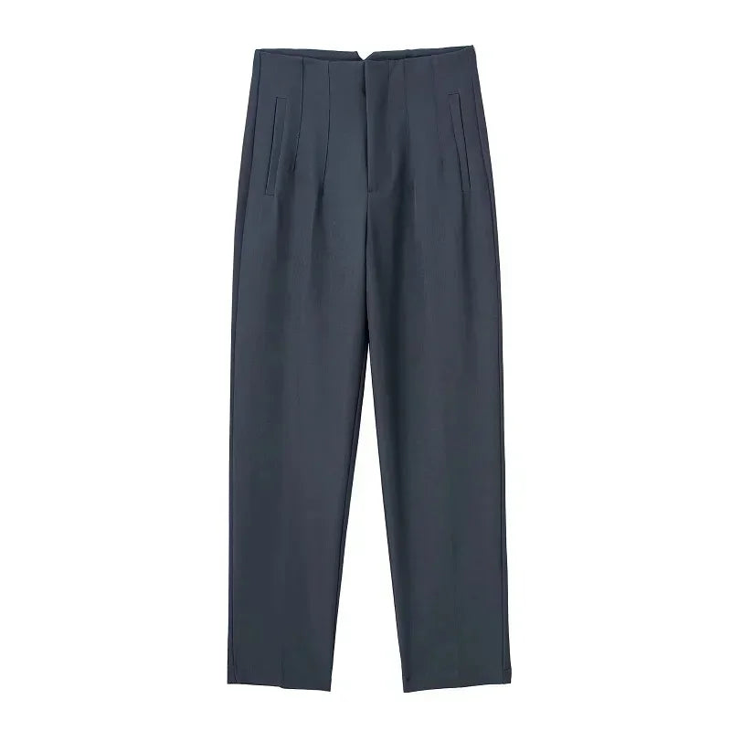Hattie | Women's Classic Smart Trousers-Metro Lane Plaza
