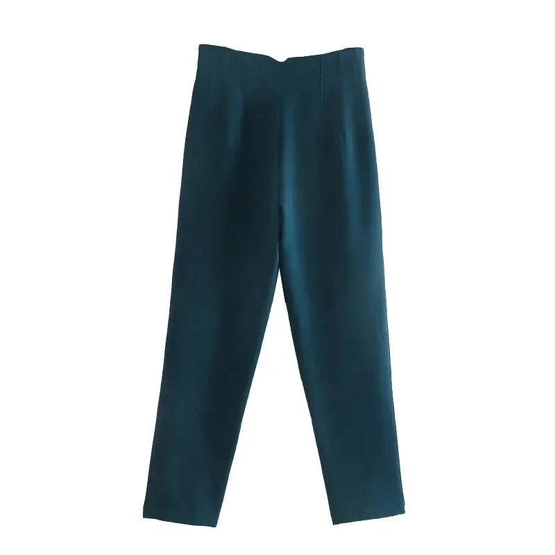 Hattie | Women's Classic Smart Trousers-Metro Lane Plaza