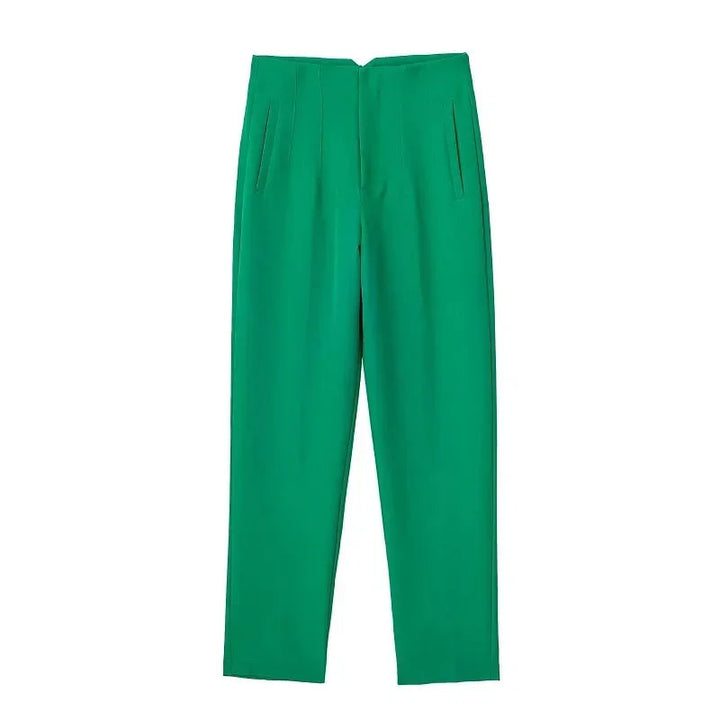 Hattie | Women's Classic Smart Trousers-Metro Lane Plaza