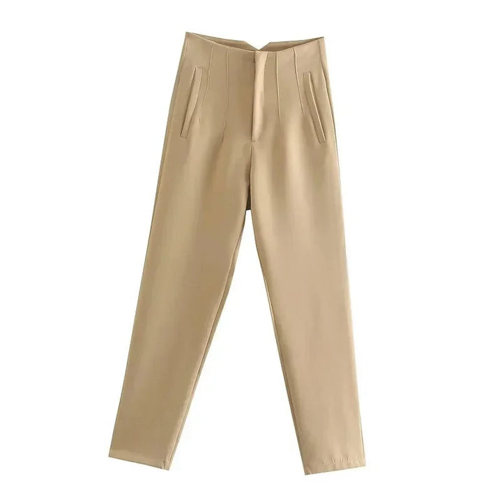 Hattie | Women's Classic Smart Trousers-Metro Lane Plaza