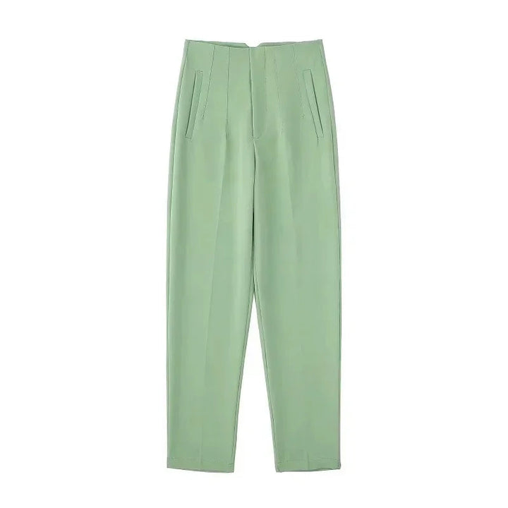 Hattie | Women's Classic Smart Trousers-Metro Lane Plaza