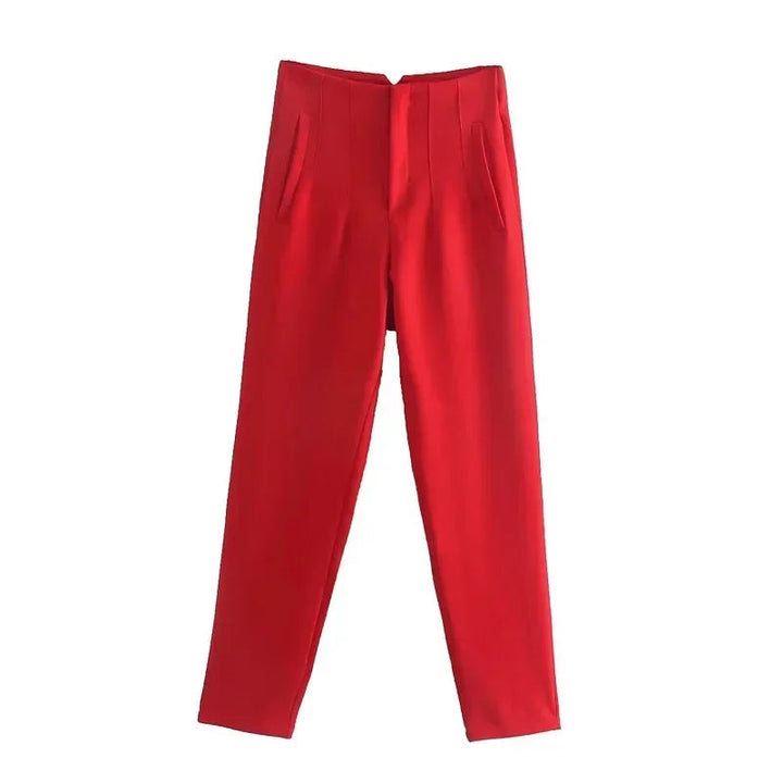 Hattie | Women's Classic Smart Trousers-Metro Lane Plaza