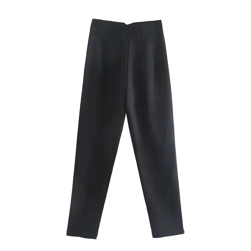 Hattie | Women's Classic Smart Trousers-Metro Lane Plaza
