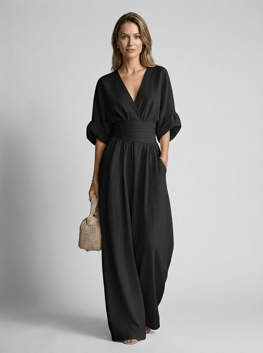 Elegant jumpsuit til kvinder med vide ben