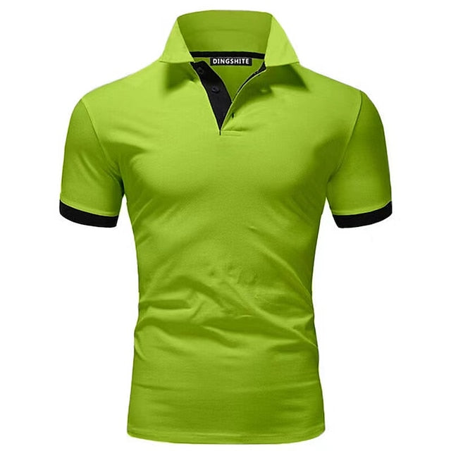 Men's Golf Polo Shirt - Stylish and Comfortable Performance Wear-Metro Lane Plaza