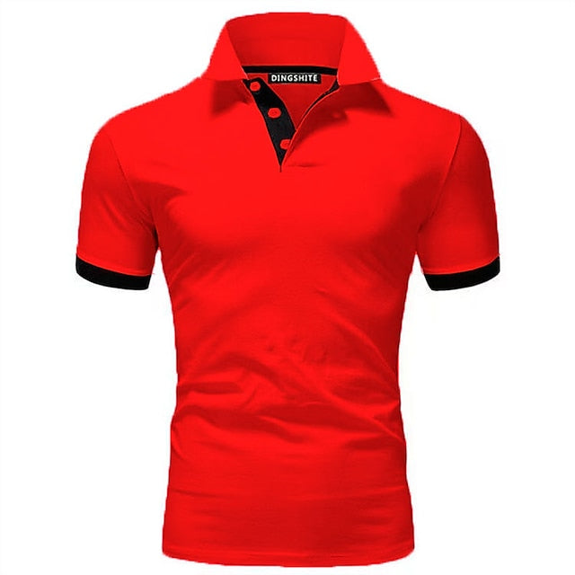 Men's Golf Polo Shirt - Stylish and Comfortable Performance Wear-Metro Lane Plaza