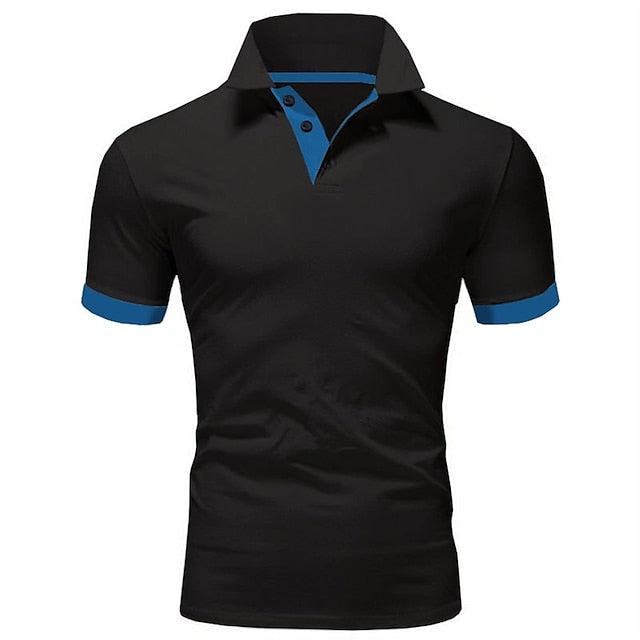 Men's Golf Polo Shirt - Stylish and Comfortable Performance Wear-Metro Lane Plaza