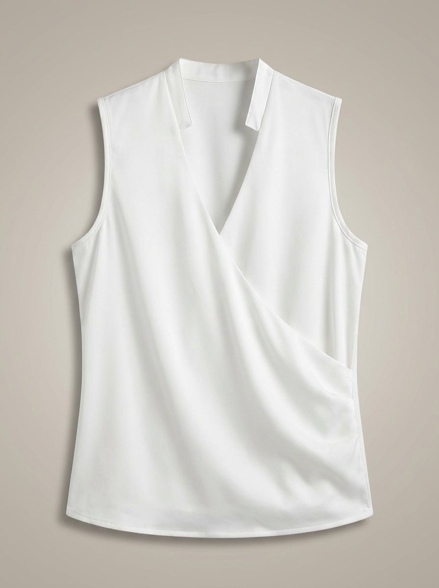 Casual Style | Women's Slim Fit V-Neck Short Sleeve T-Shirt-Metro Lane Plaza