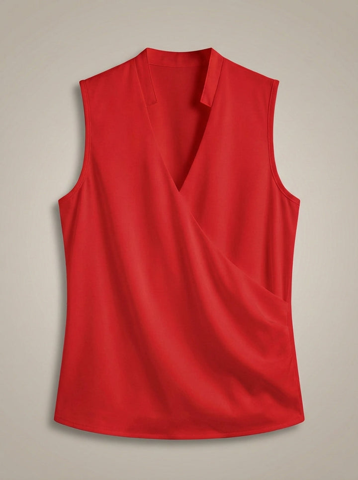 Casual Style | Women's Slim Fit V-Neck Short Sleeve T-Shirt-Metro Lane Plaza