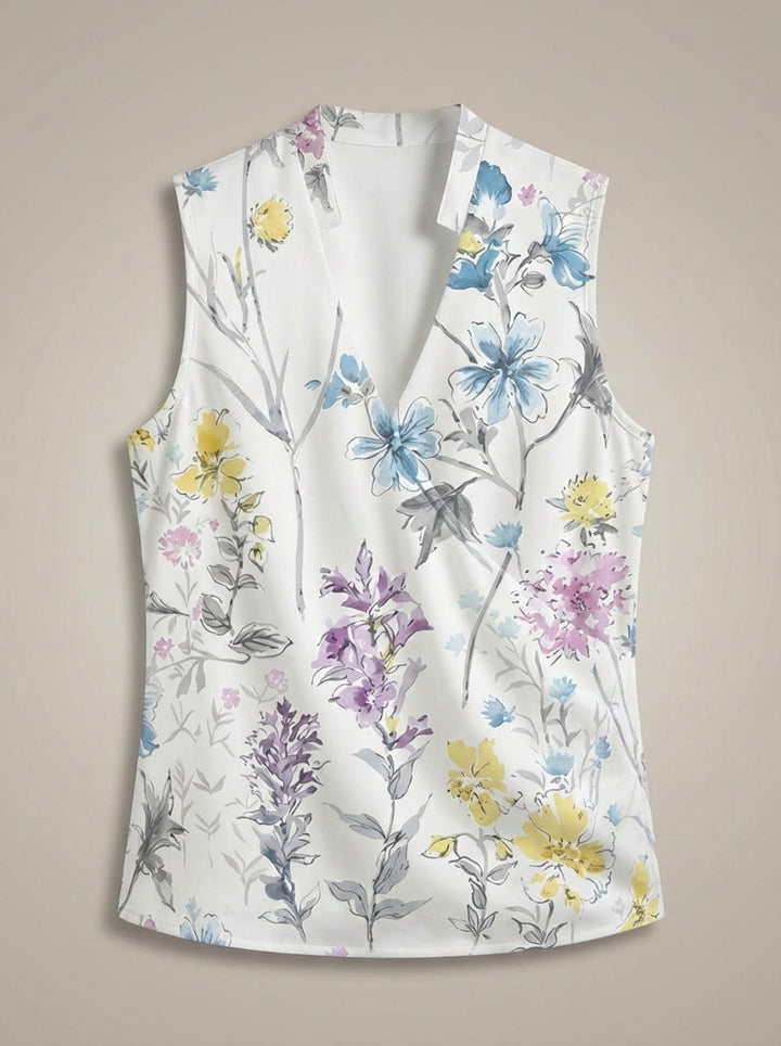 Casual Style | Women's Slim Fit V-Neck Short Sleeve T-Shirt-Metro Lane Plaza