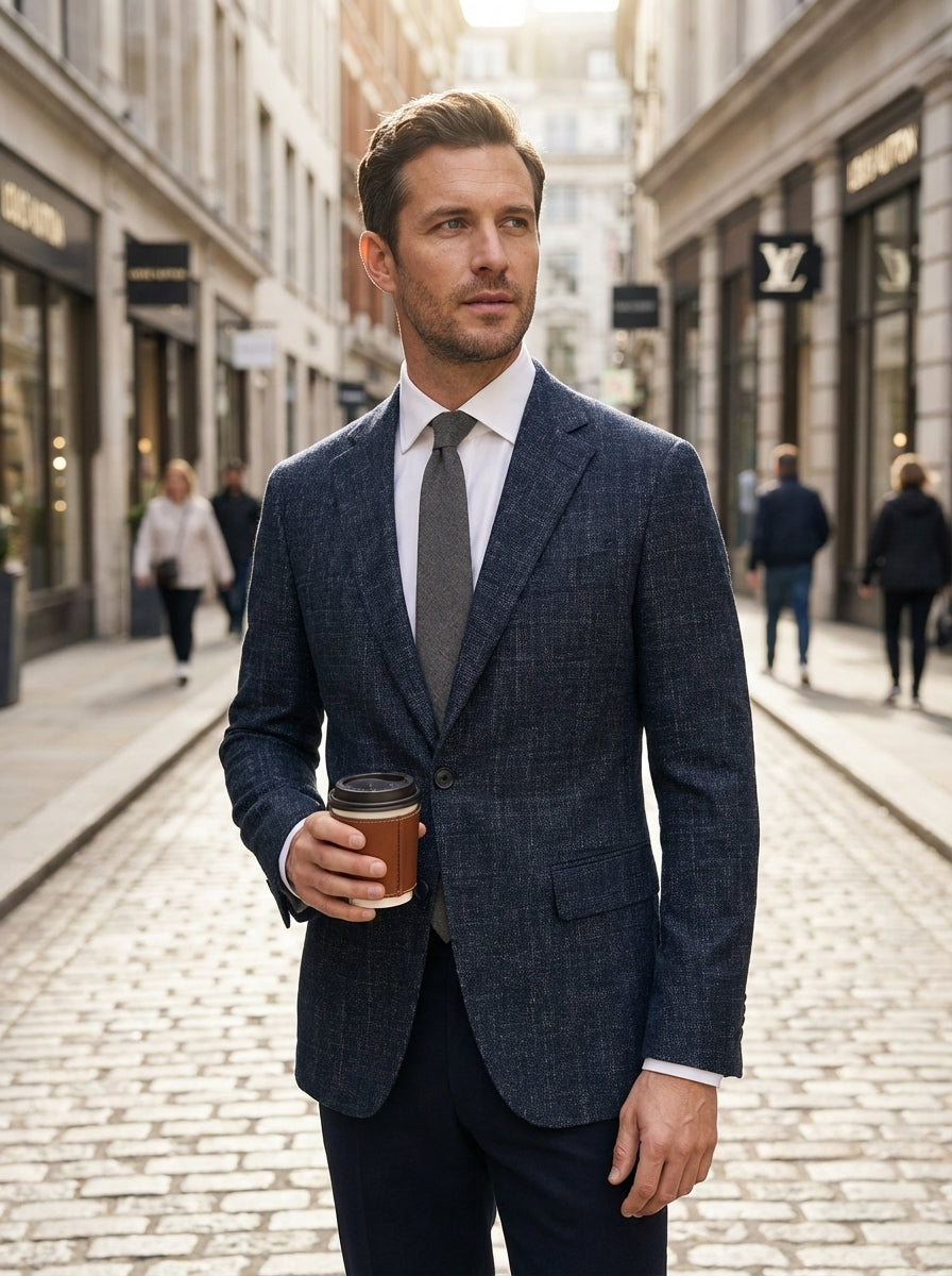 Blazer sartoriale da uomo