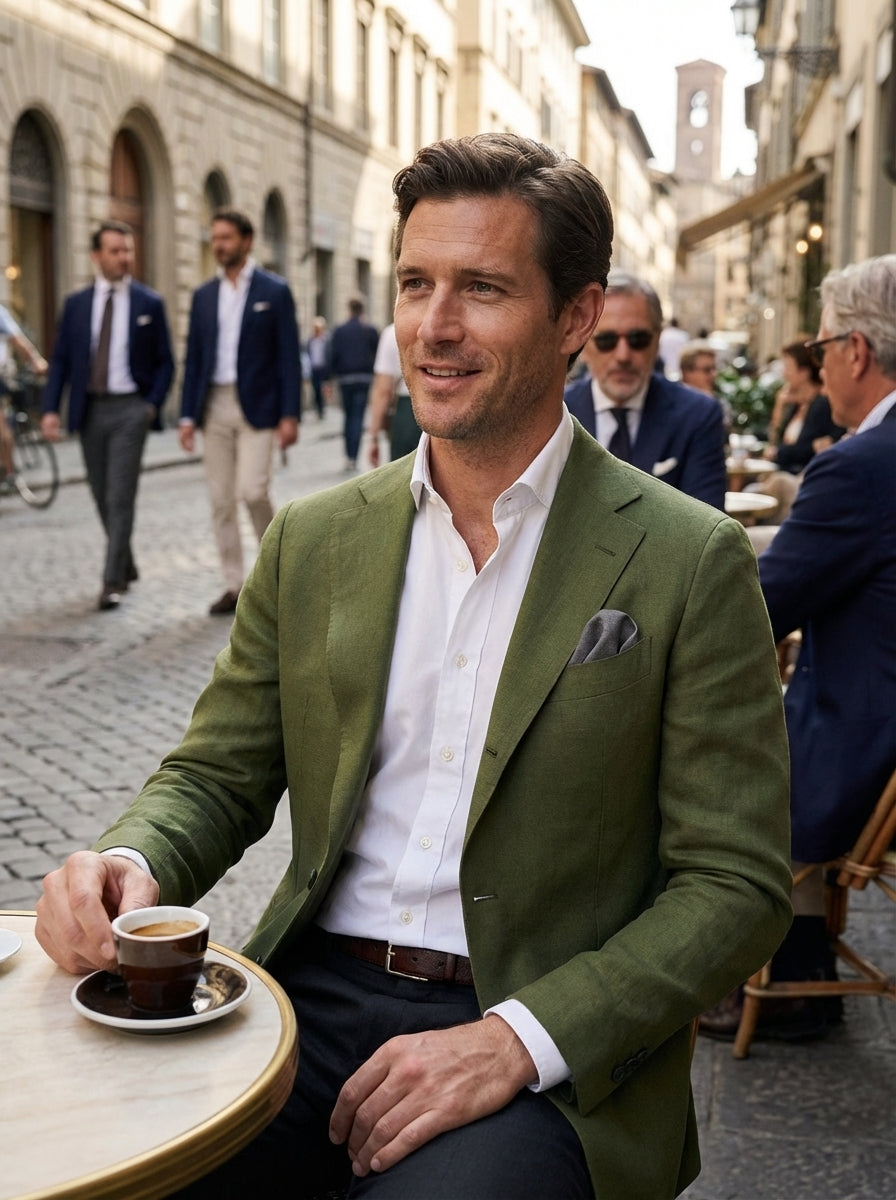 Blazer sartoriale da uomo