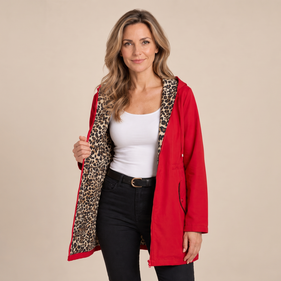 Oberbekleidung für Damen mit Leopardenmuster
