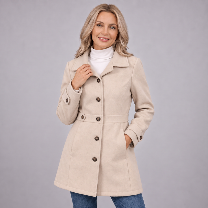 Cappotto elegante da donna in misto lana, per uno stile senza tempo e il massimo comfort