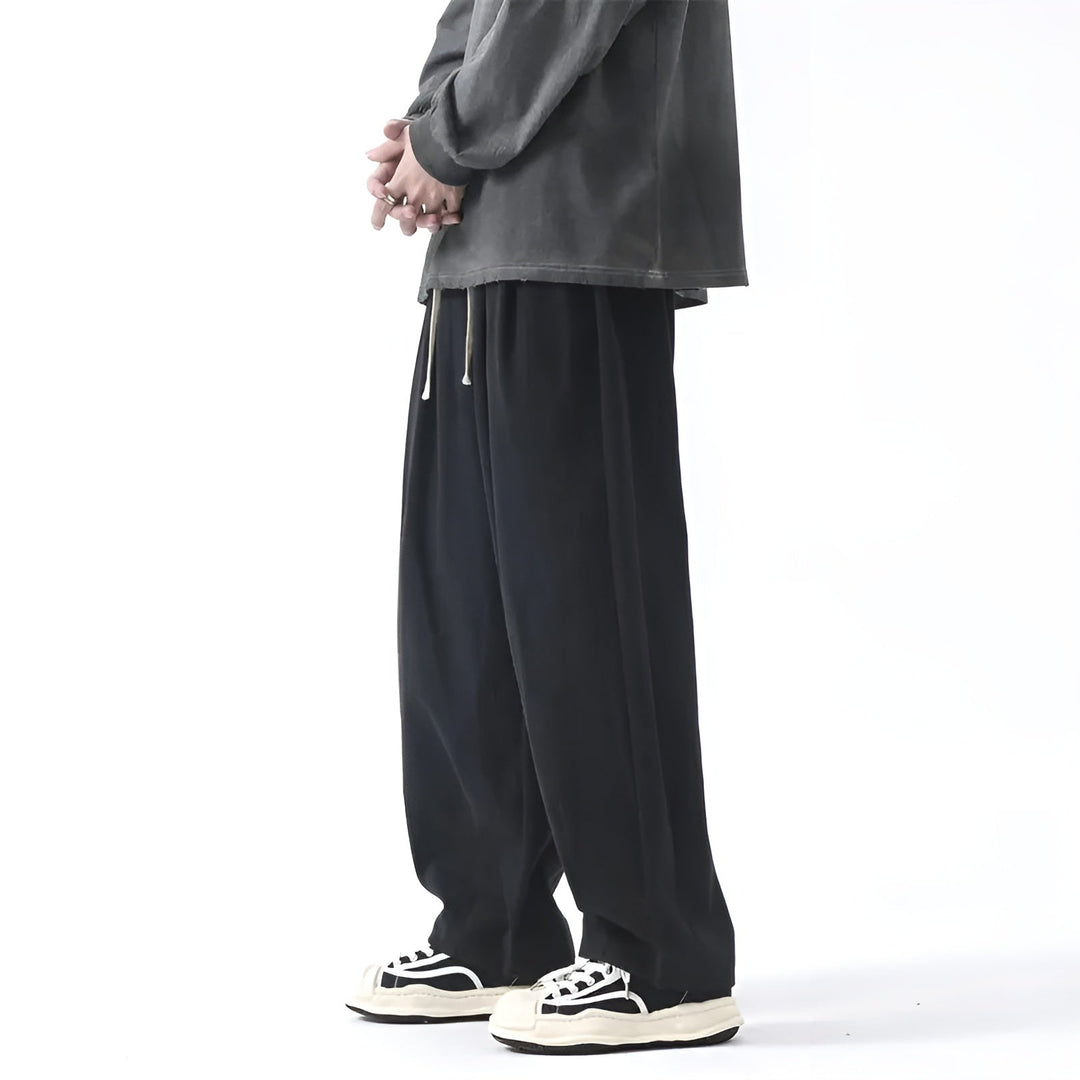 Hunter | Men's Wide Leg Pleated Trousers