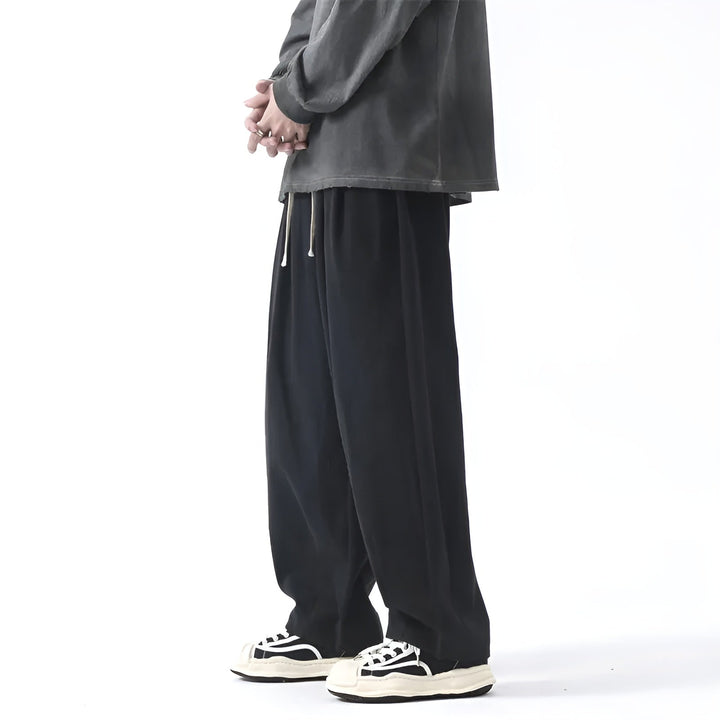 Hunter | Men's Wide Leg Pleated Trousers