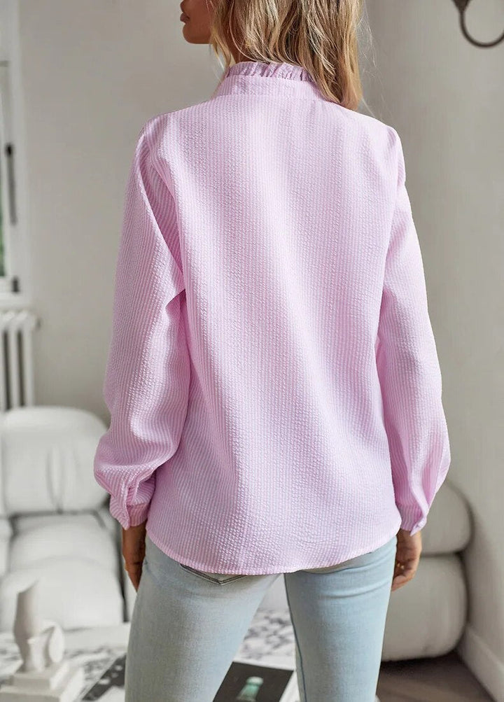 Agnete | Women's Elegant Blouse-Metro Lane Plaza