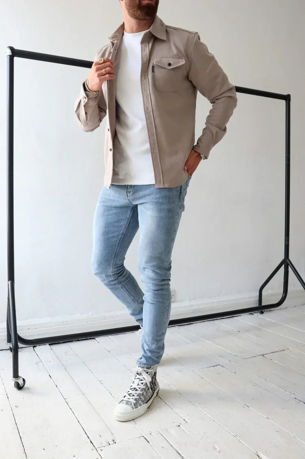 Fraser | Men's Casual Supreme Shirt-Metro Lane Plaza