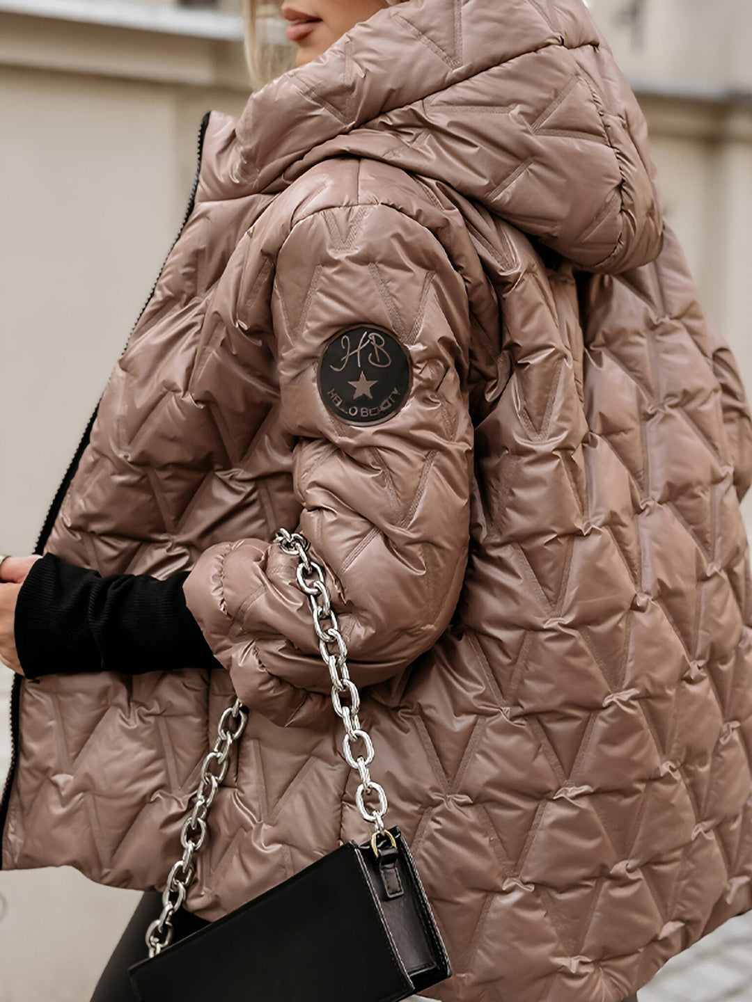 Warme, stilvolle Jacke für Damen