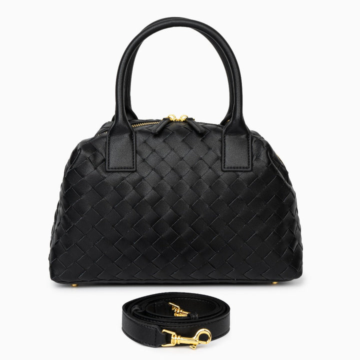 Women's Elegant Leather Handbag - Timeless Style for Everyday Use-Metro Lane Plaza