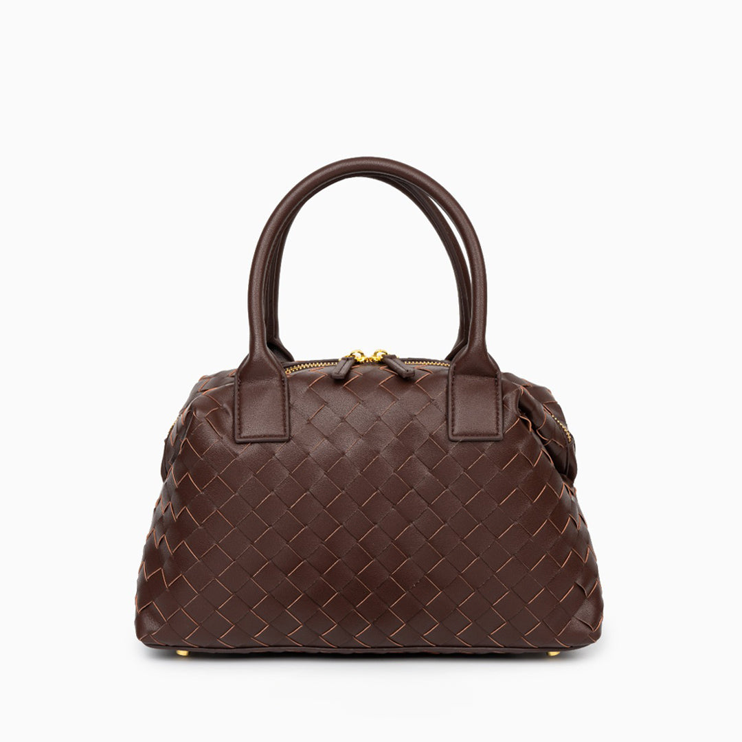 Women's Elegant Leather Handbag - Timeless Style for Everyday Use-Metro Lane Plaza