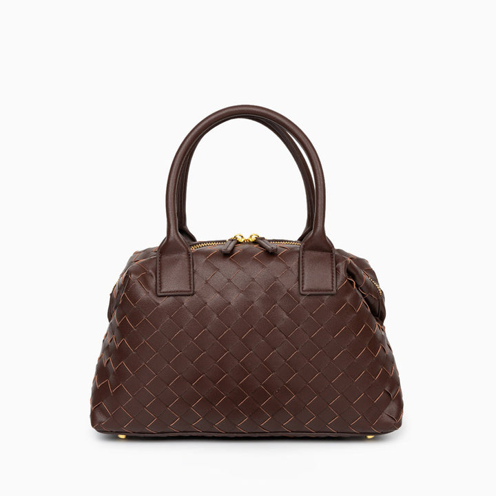 Women's Elegant Leather Handbag - Timeless Style for Everyday Use-Metro Lane Plaza