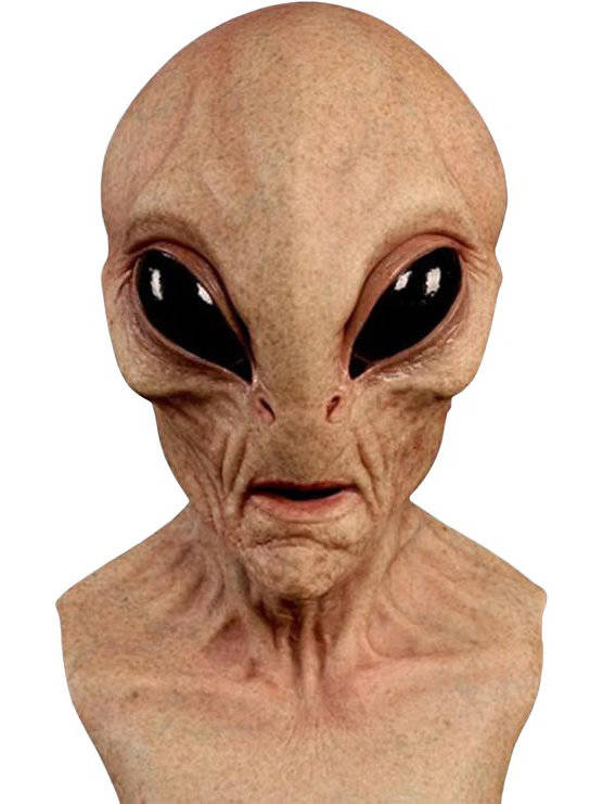 Women's Full Head Alien Mask for Halloween Cosplay Costume Parties