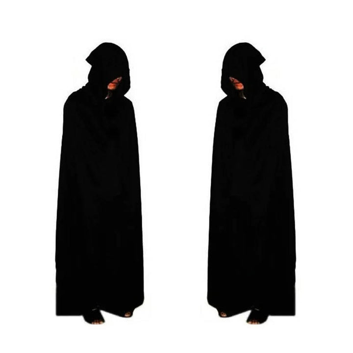 Costume da Tristo Mietitore con occhi luminosi e guanti da scheletro
