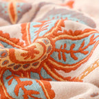 Soft Boho Patterned Throw Blanket with Fringe – Cozy Sofa & Bed Cover-Metro Lane Plaza