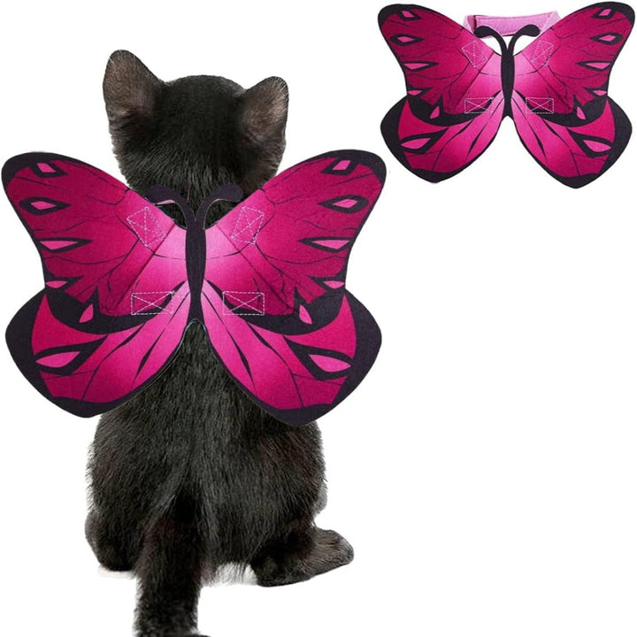 Accesorio de disfraz con alas de murciélago y correas ajustables para mascotas, para mujer