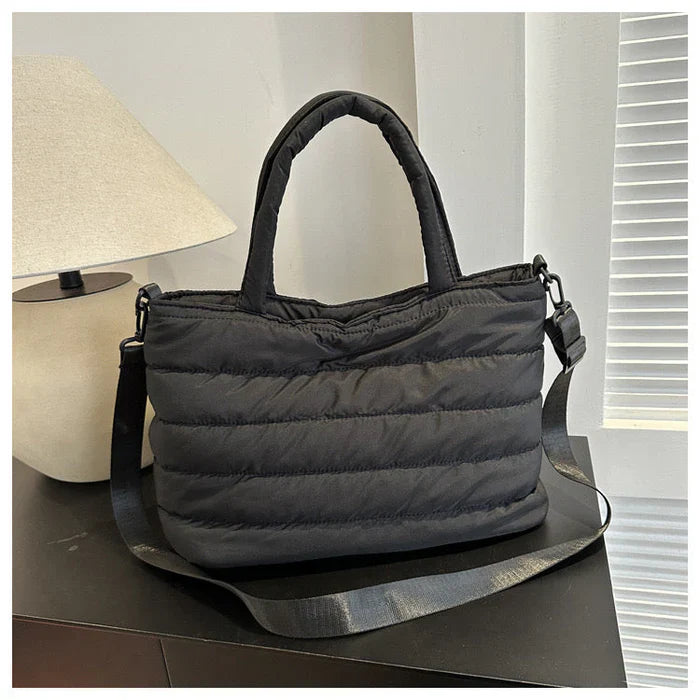 Imogen | Women's Puffer Handbag-Metro Lane Plaza