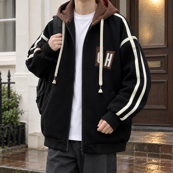 Klassische Collegejacke für Herren