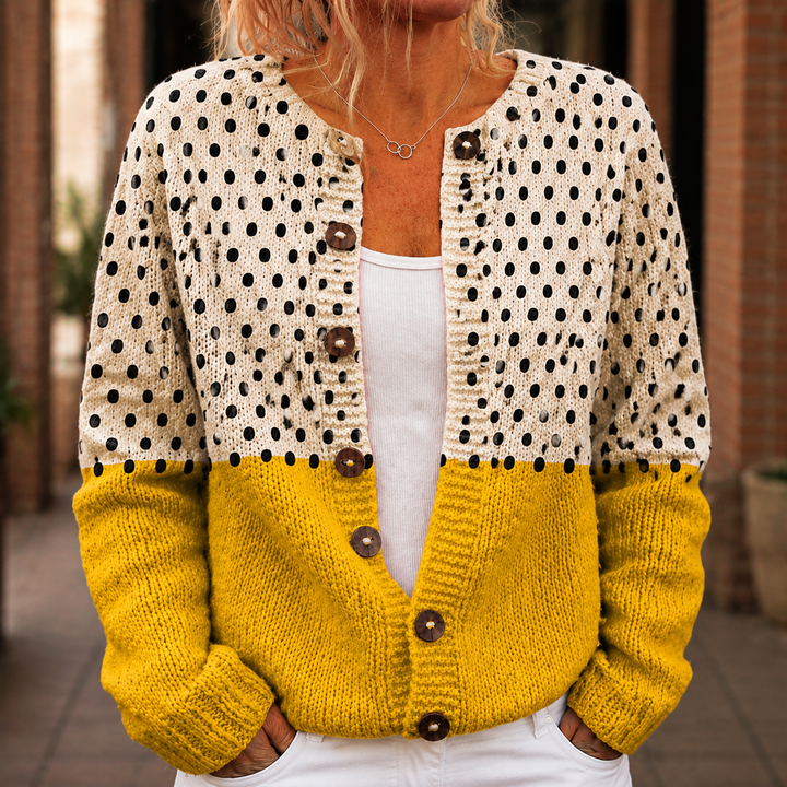 Women's Colorblock Cardigan