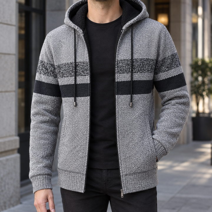 Men's Hooded Matte Hoodie
