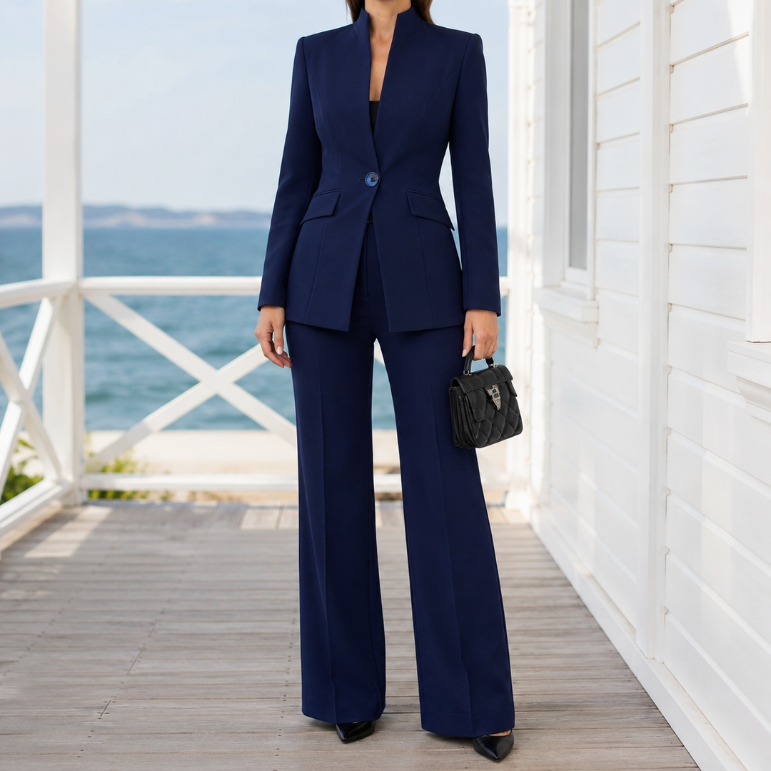 Women's Tailored Two-Piece Outfit Set