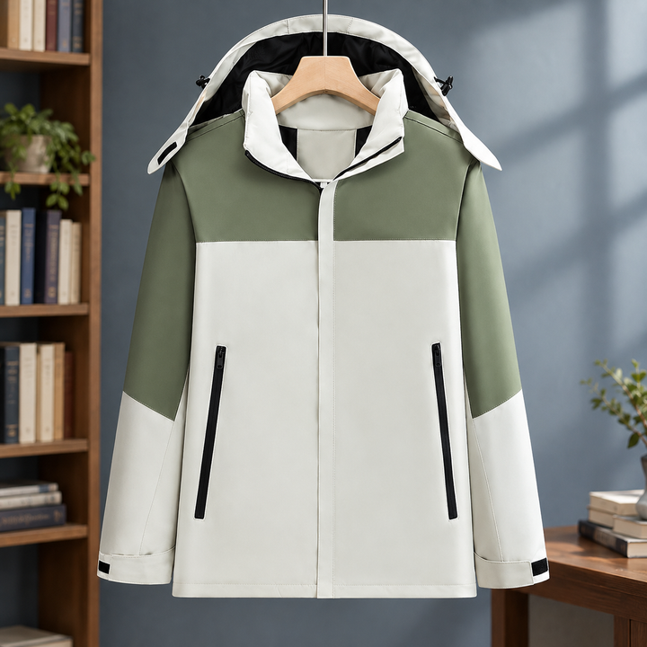 Herrenjacke mit Colorblocking