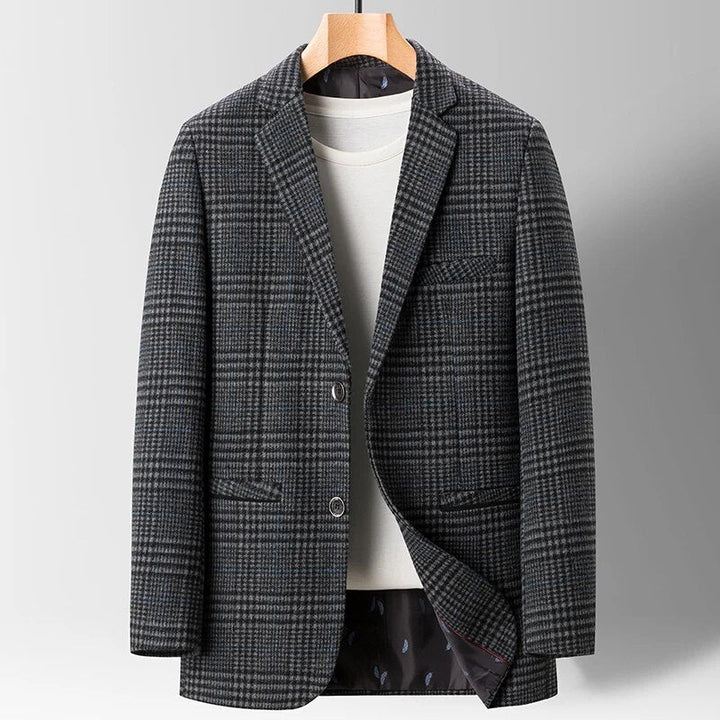 Men's Check Blazer