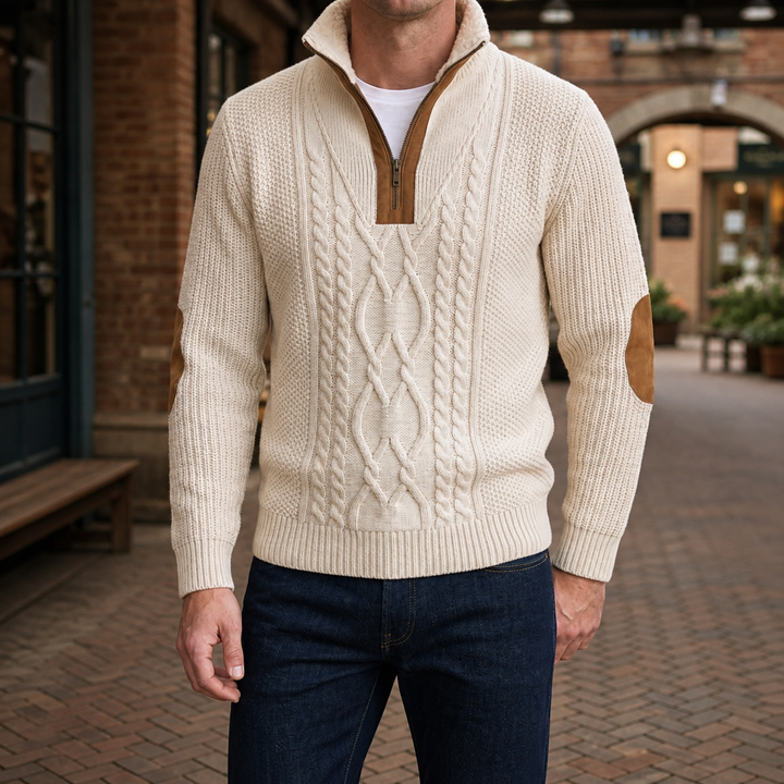 Men's Cable Knit Sweater