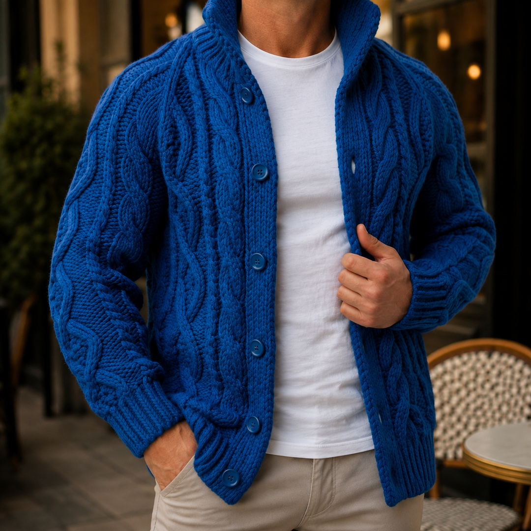 Men's Cable Knit Sweater