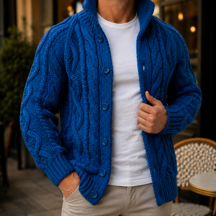 Men's Cable Knit Sweater