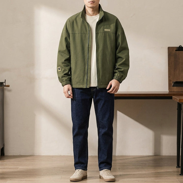 Herrenjacke mit Reißverschluss