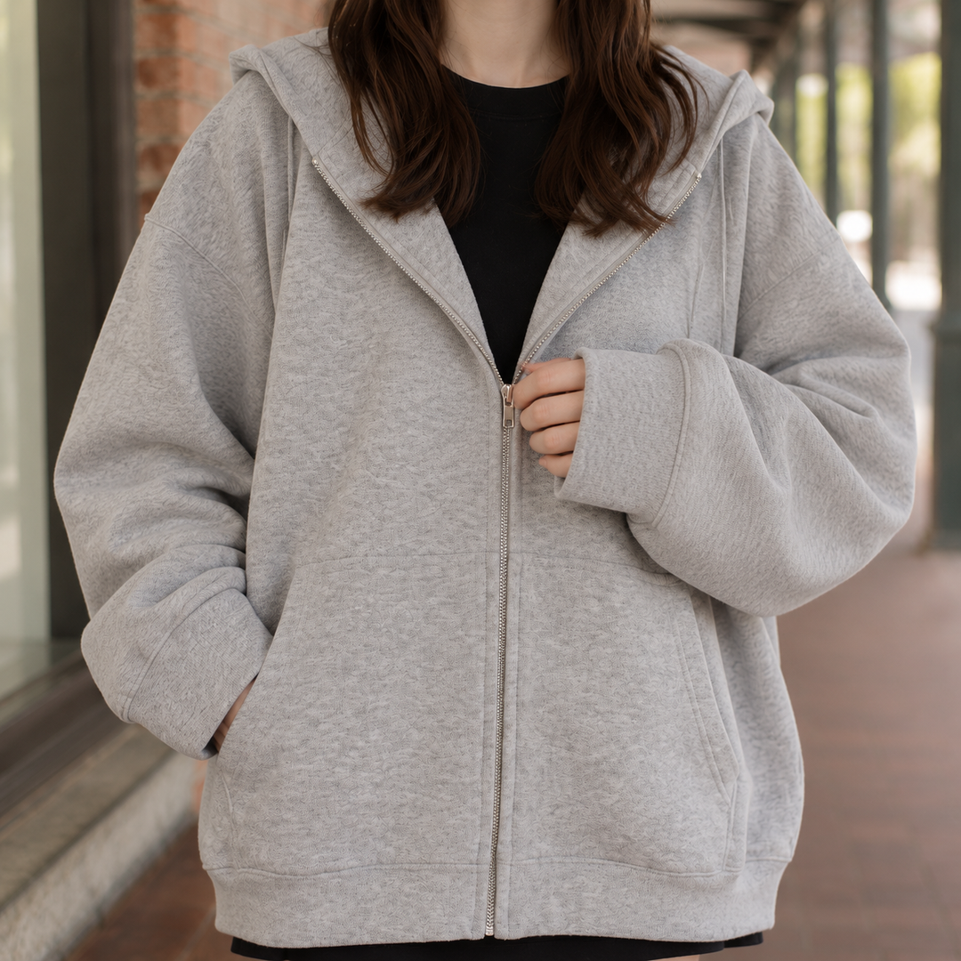Sweatshirt com capuz para mulher