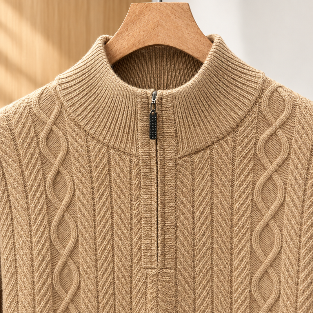 Men's Cable Knit Sweater