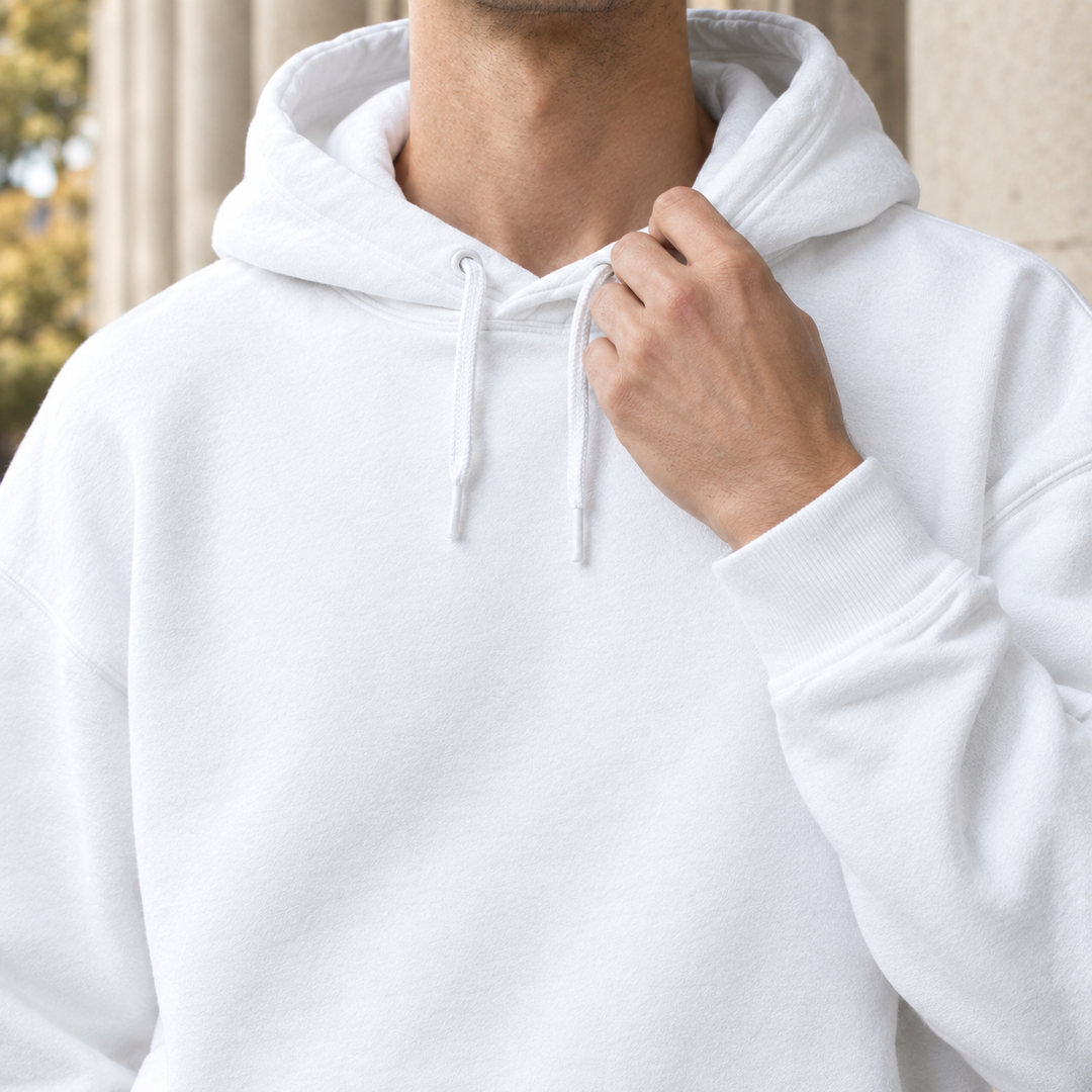 Lässiger Kapuzenpullover mit Kordelzug für Herren