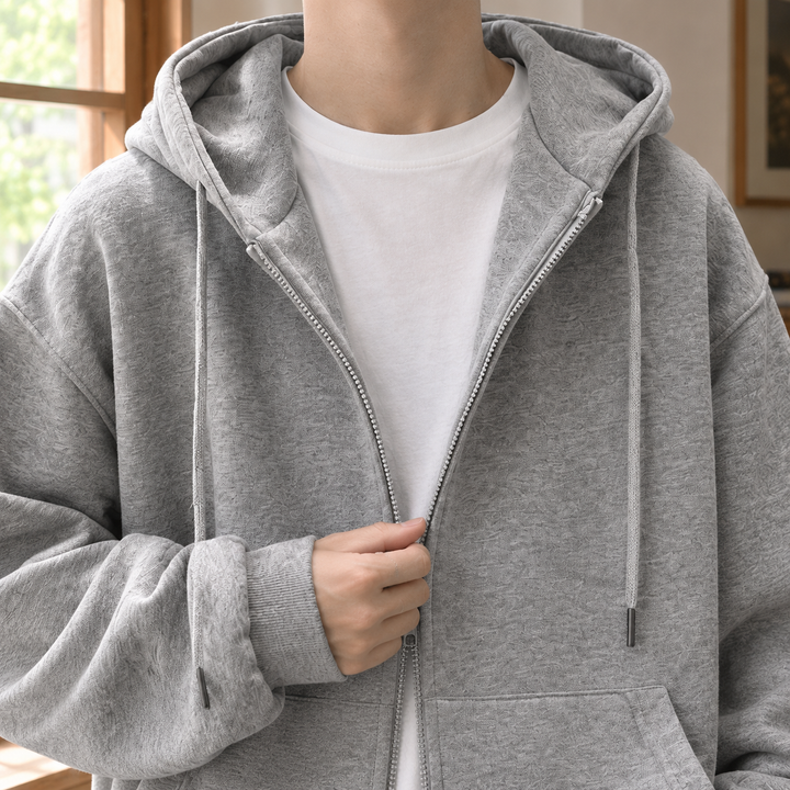Sweat à capuche homme oversize