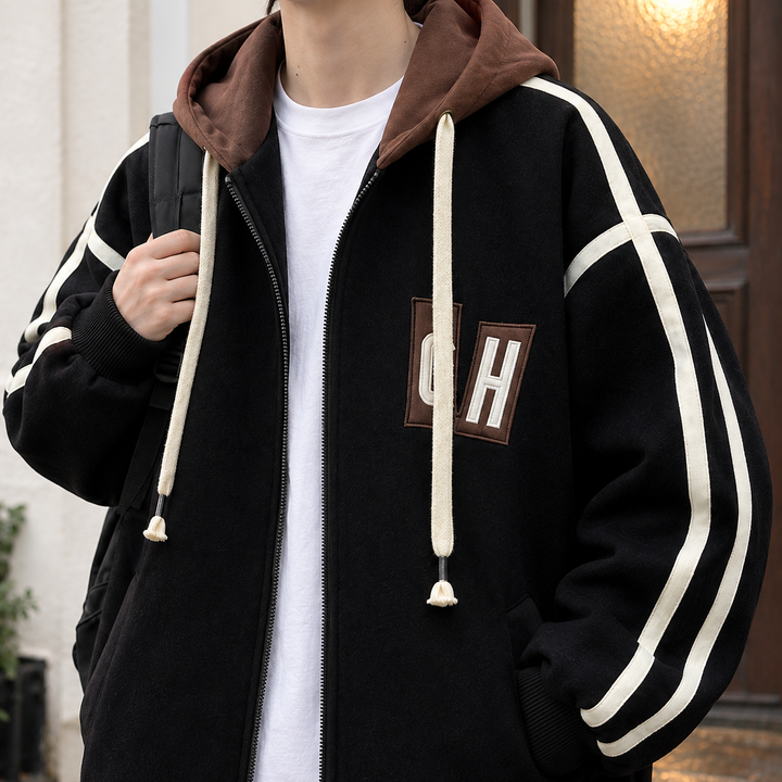Klassische Collegejacke für Herren