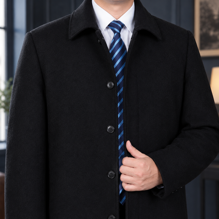 Wollmantel für Herren